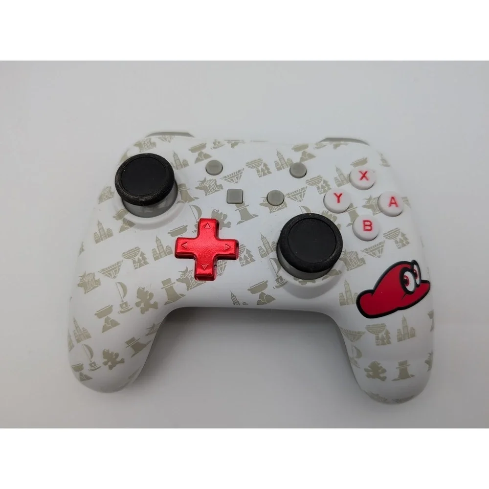 Nintendo Switch Super Mario Bros. Odyssey Cappy  Controller PowerA No Cord‎